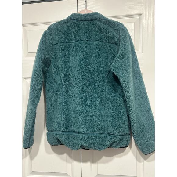 Patagonia Classic Retro-X Deep Pile Fleece Jacket Green Size L - Picture 16 of 16